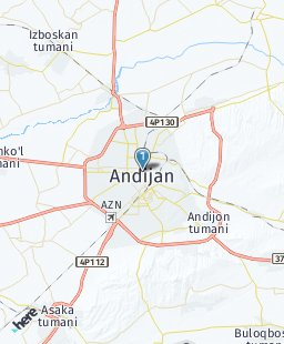 Uzbekistan on map