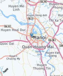 Vietnam on map
