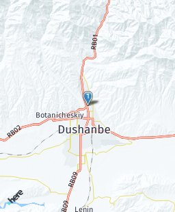 Tajikistan on map