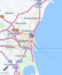 Spain on map