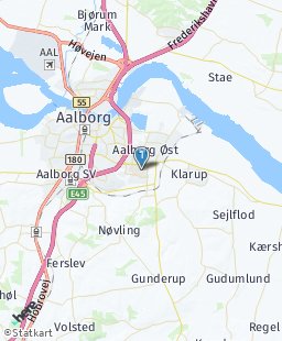 Denmark on map