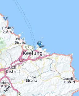 Taiwan on map