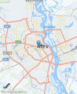 Ukraine on map