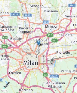 Italy on map