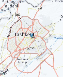 Uzbekistan on map