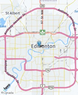 Canada on map