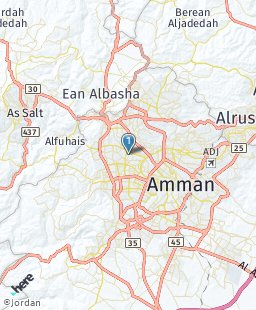 Jordan on map