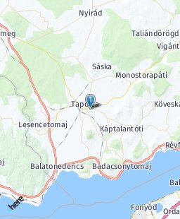 Hungary on map