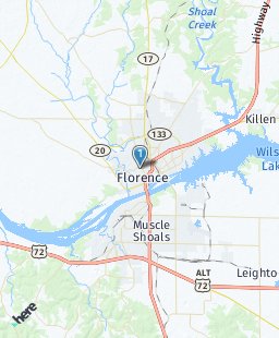 USA on map