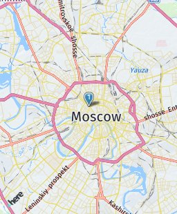 Russia on map