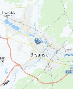 Russia on map