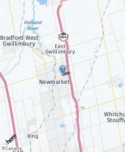 Canada on map