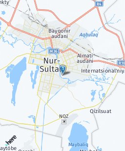 Kazakhstan on map