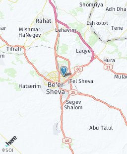 Israel on map