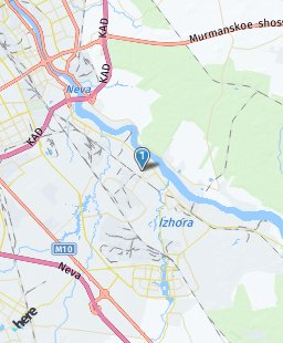 Russia on map