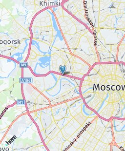 Russia on map