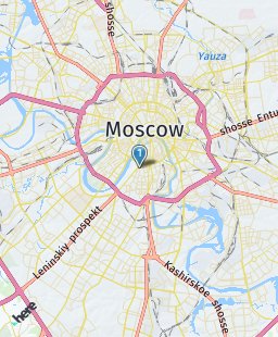 Russia on map