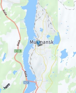 Russia on map