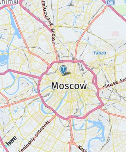Russia on map