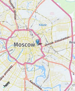 Russia on map