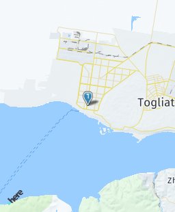 Russia on map