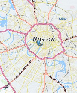 Russia on map
