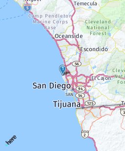 USA on map