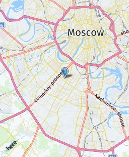 Russia on map