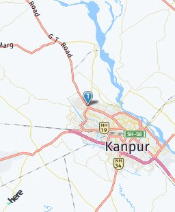 India on map