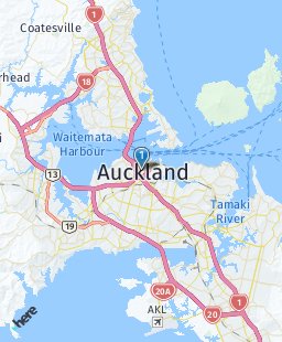 New Zealand on map