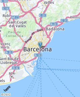 Spain on map