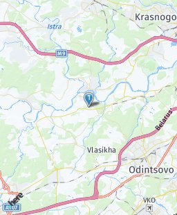 Russia on map