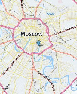 Russia on map