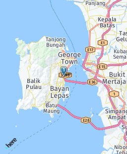 Malaysia on map