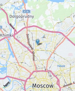 Russia on map