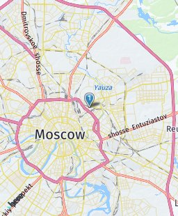 Russia on map
