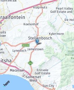 South Africa on map