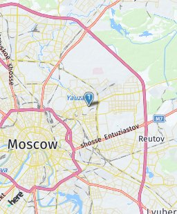 Russia on map