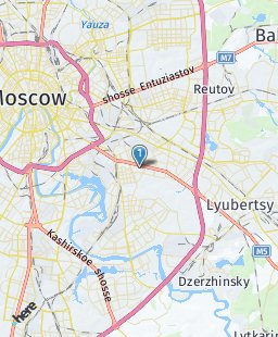 Russia on map