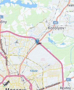 Russia on map