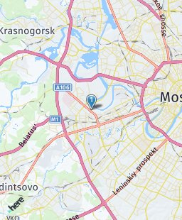 Russia on map