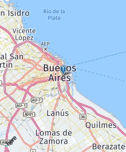 Argentina on map