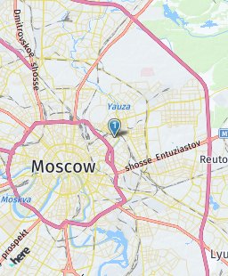 Russia on map
