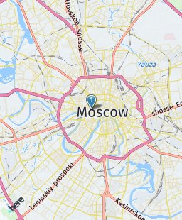 Russia on map