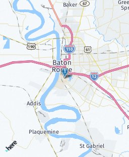 USA on map