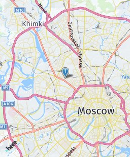 Russia on map