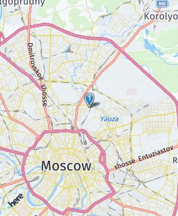 Russia on map