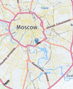Russia on map