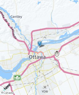 Canada on map