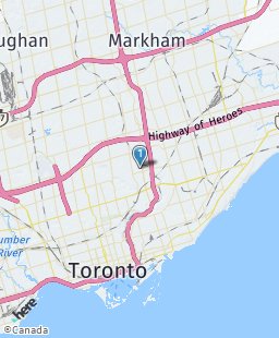Canada on map